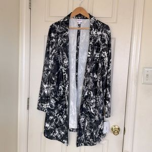NWT LuLaRoe Tie-Dye Style Long Cardigan Size Large
